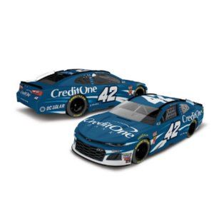 Kyle Larson Action Racing 2019 #42 Credit One 1:64 Regular Paint Die-Cast